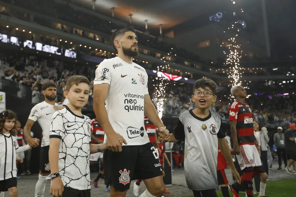 Bruno Méndez não renovará o seu contrato com o Corinthians. Foto: Ricardo Moreira/Getty Images.