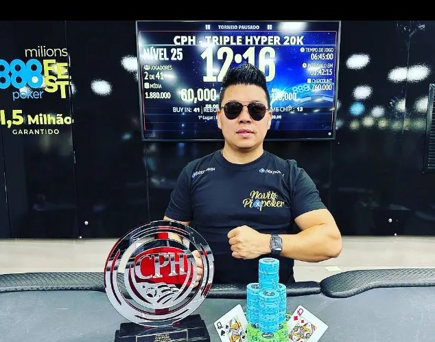 Fabio Murakami (Foto: Reprodução Instagram @fabiok9_poker)