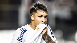 Parça de Marcos Leonardo no Santos tem futuro definido pela torcida. Foto: Abner Dourado/AGIF