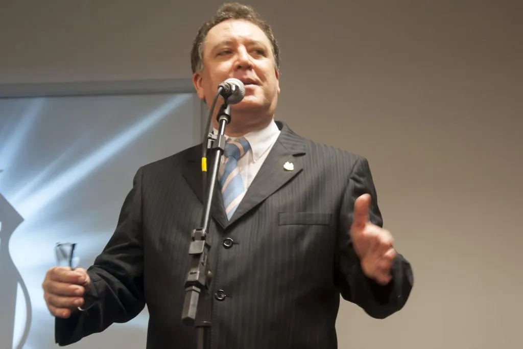 Marcelo Teixeira terá terceiro mandato de presidente no Santos. Foto: Ivan Storti/Santos FC