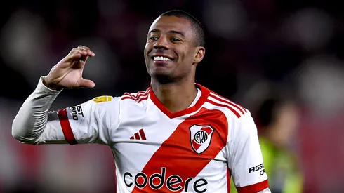 De La Cruz em ação pelo River Plate - Foto: Marcelo Endelli/Getty Images