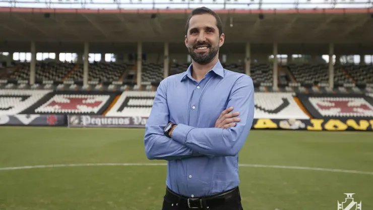 Foto: Rafael Ribeiro/Vasco - Rodrigo Dias, gerente da base do Vasco