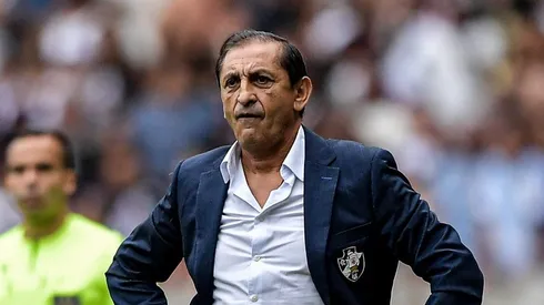 Ramón Díaz durante clássico contra o Flamengo. Foto: Thiago Ribeiro/AGIF