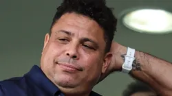 Ronaldo Nazario, dono do Cruzeiro, durante partida contra o Santos no estadio Independencia pelo campeonato BRASILEIRO A 2023. Foto: Gilson Junio/AGIF
