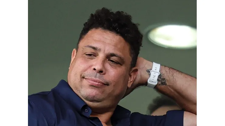 Ronaldo Nazario, dono do Cruzeiro, durante partida contra o Santos no estadio Independencia pelo campeonato BRASILEIRO A 2023. Foto: Gilson Junio/AGIF