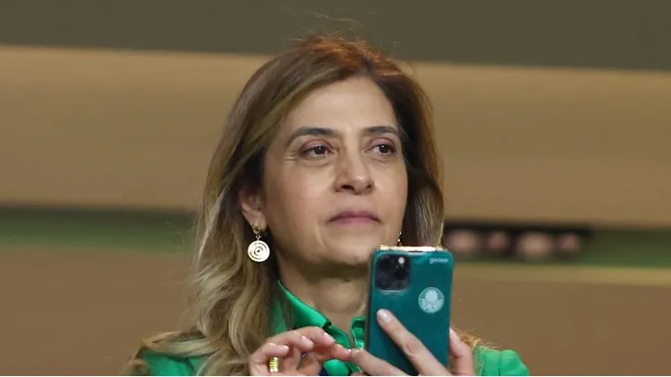 Leila Pereira é a presidente do Palmeiras (Foto: Francois Nel/Getty Images)