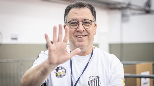 Marcelo Teixeira teve reunião que pode significar nova parceria no Peixe - Foto: Raul Baretta/ Santos FC