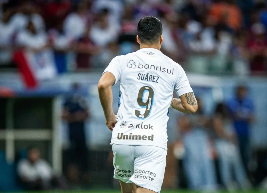 Em apenas uma temporada, Suárez marcou história no futebol brasileiro. Foto: Jhony Pinho/AGIF