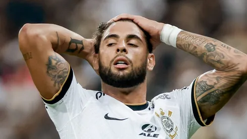 Foto: Marcello Zambrana/AGIF - Yuri Alberto em partida do Corinthians no Campeonato Paulista de 2023