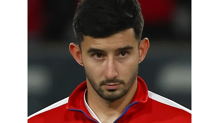 Mathias Villasanti, do Grêmio, pelo Paraguai - Foto: Marcelo Hernandez/Getty Images