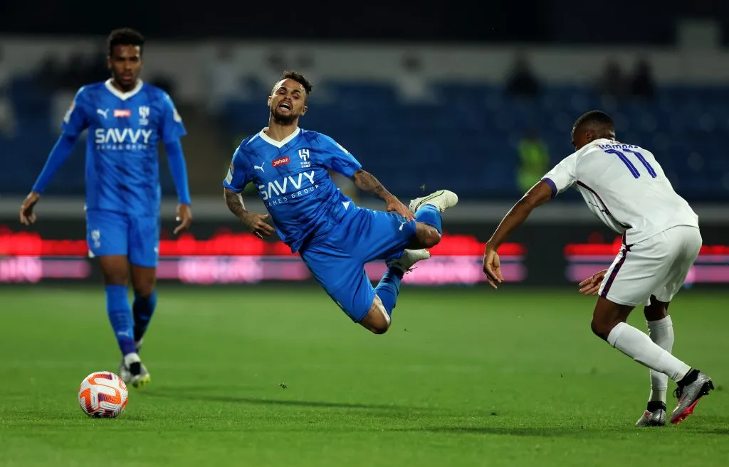 Michael, jogador do Al Hilal - Photo by Yasser Bakhsh/Getty Images