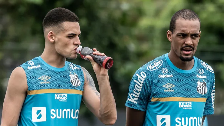 Kaiky e Luiz Felipe, zagueiros que passaram pelo Santos - Foto: Ivan Storti/Santos FC