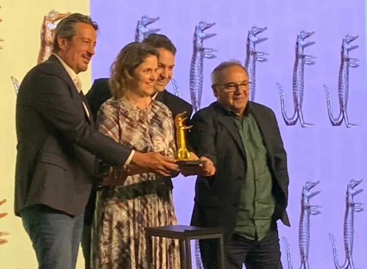 Igor Trafane, Lara Bruno Machado de Campos, Devanir Campos e Anderson Santos (Foto: Divulgação/BSOP)