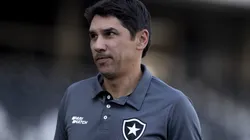 Lucio Flavio tecnico do Audax durante partida contra o Botafogo no estadio Engenhao pelo campeonato Carioca 2023. Jorge Rodrigues/AGIF