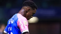 Kevin em ação com a camisa do Verdão. Foto: Marcello Zambrana/AGIF