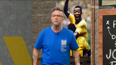 Neto criticou arrogância de jogadores. Reprodução Os Donos da Bola