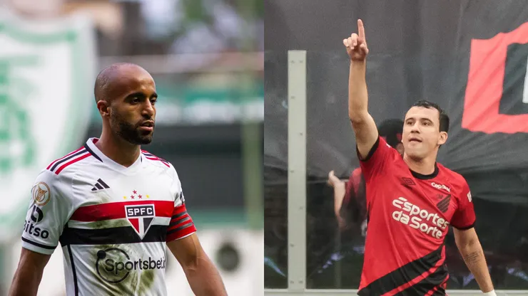 estão disponíveis. Lucas Moura e Pablo. Fernando Moreno/AGIF | Robson Mafra/AGIF