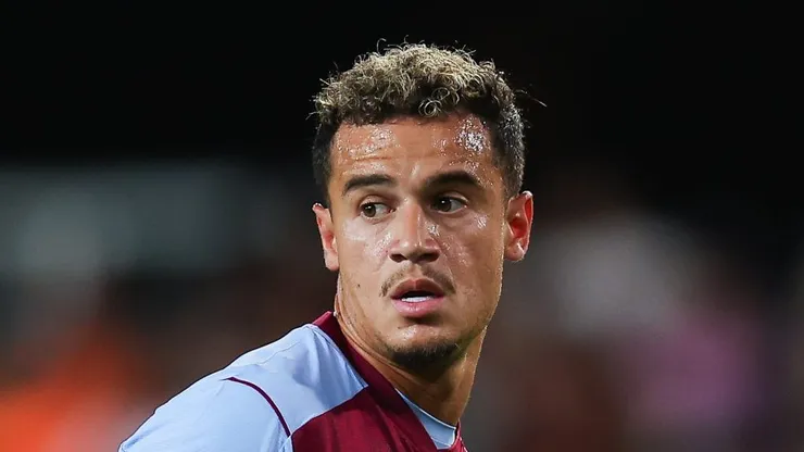 Coutinho deixou o Aston Villa (ING) há alguns meses. Foto: Eric Alonso/Getty Images.