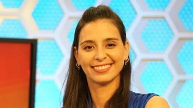 Nadja Mauad é referência no jornalismo esportivo do Paraná. Foto: Reprodução/Globo