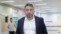 Alexandre Mattos é surpreendido no Vasco, onde foi contratado para ser o novo coordenador de futebol. Foto: Matheus Lima/Vasco.