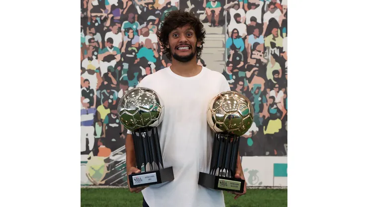Barcellos fala sobre a chance de Scarpa jogar no Internacional. Foto: César Greco- Palmeiras
