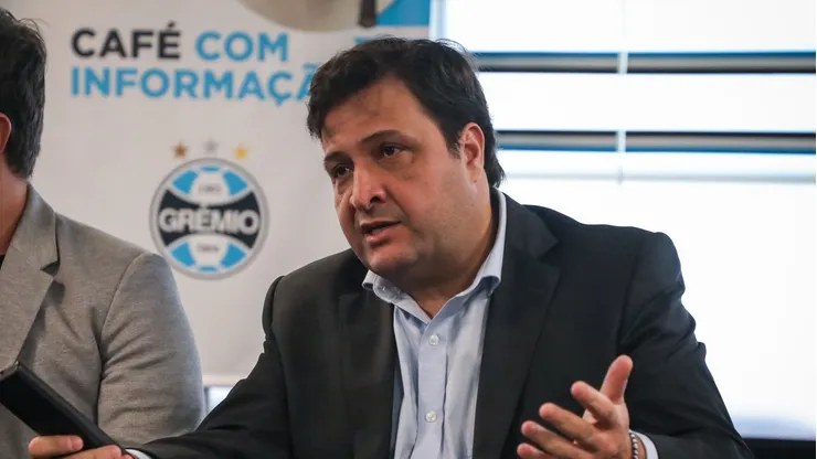 Guerra vai para o 2° ano no comando. Foto: Lucas Uebel/Grêmio FBPA