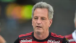 Rodolfo Landim presidente do Flamengo durante partida contra o Vasco no estadio Engenhao pelo campeonato Carioca 2022. Thiago Ribeiro/AGIF
