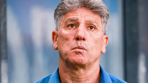 Renato Portaluppi tecnico do Gremio durante partida contra o Vasco no estadio Arena do Gremio pelo campeonato Brasileiro A 2023. Foto: Maxi Franzoi/AGIF