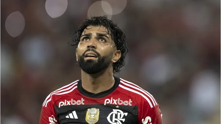 Gabigol durante jogo válido pela Copa do Brasil. Foto: Jorge Rodrigues/AGIF