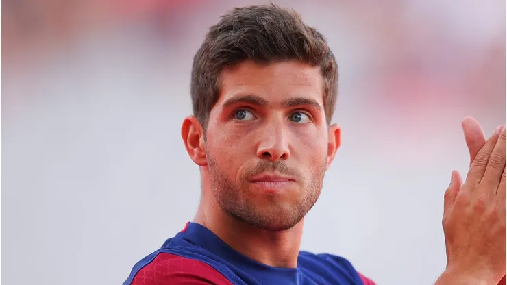 Sergi Roberto, meia do Barcelona - Foto: Eric Alonso/Getty Images
