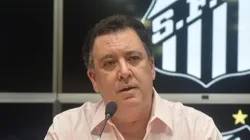 Marcelo Teixeira precisa fazer 'faxina' no Santos. Foto: Ivan Storti/Santos FC