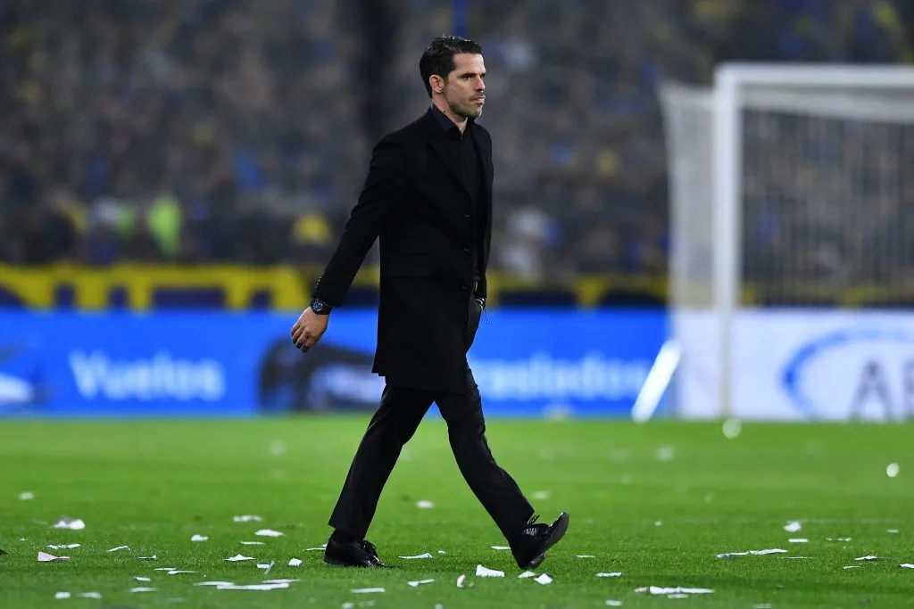 Gago em partida diante do Boca Juniors. (Photo by Marcelo Endelli/Getty Images)