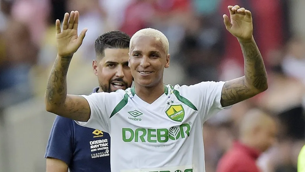 Deyverson pelo Cuiabá. Foto: Alexandre Loureiro/AGIF