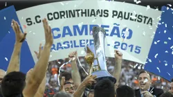 Corinthians campeão Brasileiro de 2015. Foto: Mauro Horita/AGIF