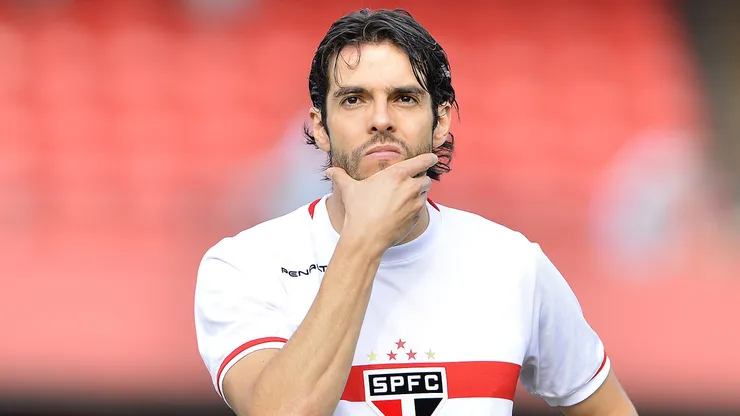Kaka do Sao Paulo durante partida contra o Sport pelo Campeonato Brasileiro A 2014 no estadio do Morumbi. Mauro Horita/AGIF/Arquivo