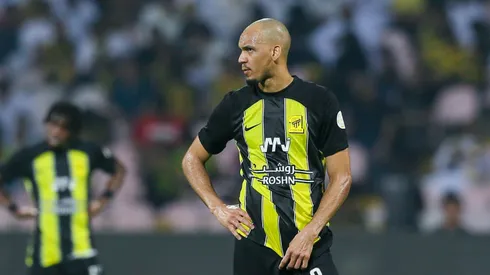 Fabinho, ex-Fluminense, é um dos brasileiros no elenco do Al-Ittihad. Yasser Bakhsh/Getty Images)