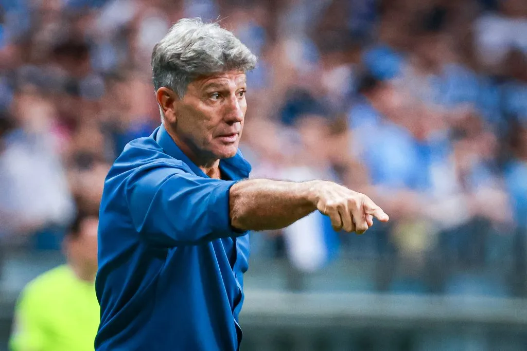 Renato Portaluppi explicou o motivo de não ter acionado Luan com frequência – Foto: Maxi Franzoi/AGIF