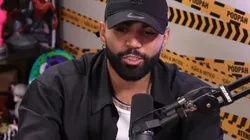 Gabigol no podpah - Foto: Reprodução/Youtube