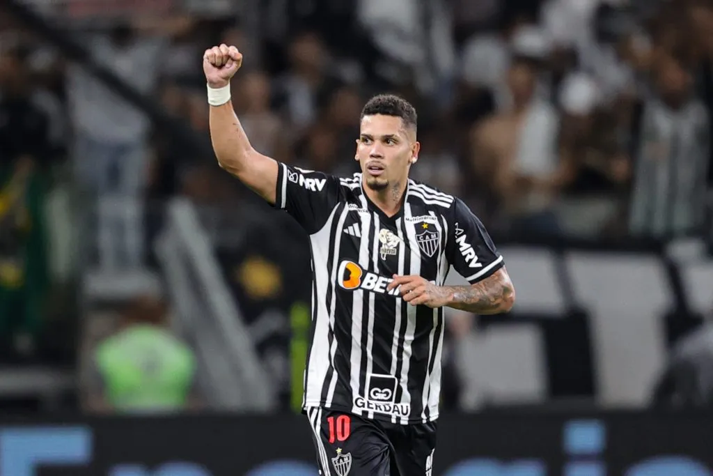 Paulinho foi o artilheiro do Atlético no Brasileirão – Foto: Gilson Lobo/AGIF