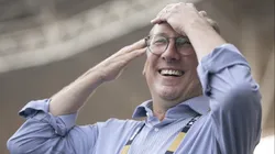 John Textor dono da Saf do Botafogo antes da partida contra o Cruzeiro no estadio Engenhao pelo campeonato Brasileiro A 2023. Jorge Rodrigues/AGIF