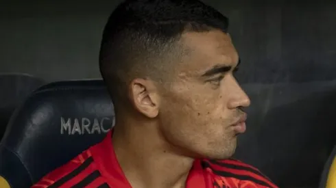 Santos ,goleiro do Flamengo, durante partida contra o Fluminense no estadio Maracana pelo campeonato Carioca 2023. Foto: Jorge Rodrigues/AGIF