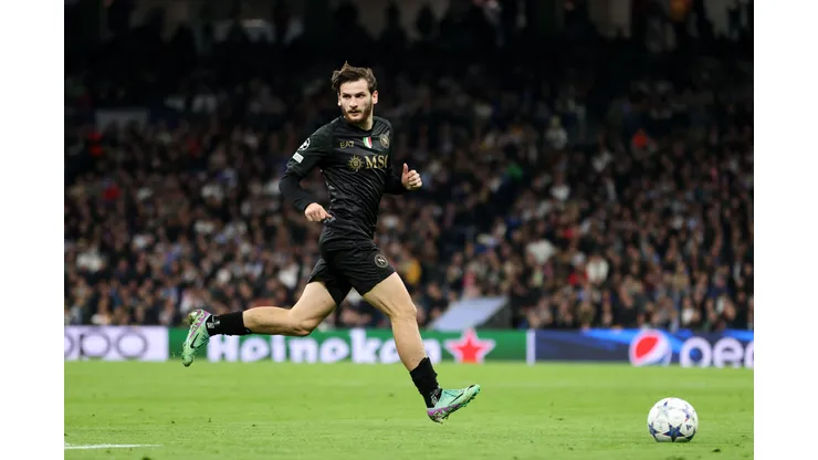 Real Madrid e Napoli jogaram pela quinta rodada da Champions no Santiago Bernabéu (Foto: Florencia Tan Jun/Getty Images)