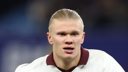 Haaland é dúvida no Manchester City. (Photo by Catherine Ivill/Getty Images)