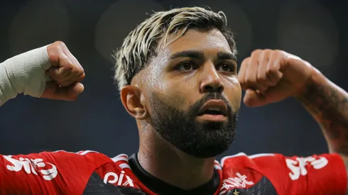 Augusto Melo fala sobre Gabigol. Foto: Pedro H. Tesch/AGIF