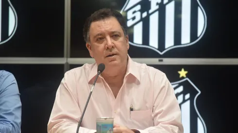 Marcelo Teixeira venceu eleição do Santos. Foto: Ivan Storti/Santos FC