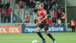 Em 2023, Erick foi um dos principais nomes do Furacão. Foto: Robson Mafra/AGIF