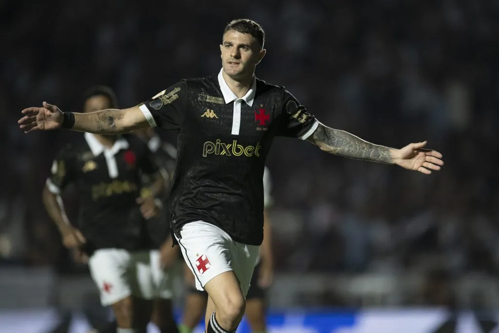 Vegetti se tornou um dos principais jogadores do Vasco. Foto: Jorge Rodrigues/AGIF