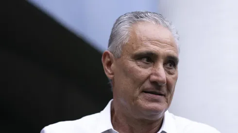 Tite aprova negociação do Flamengo no mercado da bola. Foto: Jorge Rodrigues/AGIF