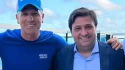 Renato Gaúcho, treinador e Alberto Guerra, presidente do GrêmioRenato Gaúcho, treinador, e Alberto Guerra, presidente do Grêmio - Foto: Divulgação/Grêmio