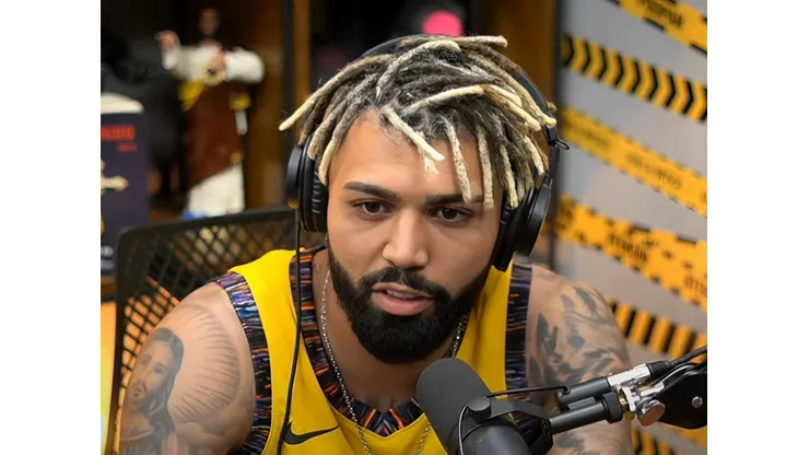 Gabigol, atacante do Flamengo, na mira do Corinthians - Foto: Reprodução YouTube / Canal Podpah